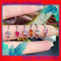 ราคา แหวนเงิน 925 หินธรรมชาติ (ทับทิม ซิทริน มูนสโตน แทนซาไนต์) สำหรับผู้หญิง สไตล์วินเทจ แหวนนิ้ว (1731883582171547642)