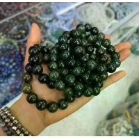 ราคา สร้อยแขน หยก เจไดต์ หยกเนื้อเก่า Natural Jadeite ขนาด 12มิล หยก เขียว จักรพรรดิ (1731709165097157912)