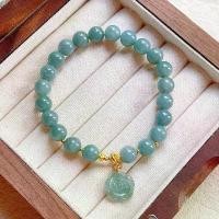 ราคา สร้อยข้อมือลูกปัดกลม, หยกไพลินเกรด A คุณภาพสูง, หยกธรรมชาติ, เชือกยางยืด, หยกแกะสลักโปร่งใสน้ำแข็ง, สร้อยข้อมือดอกไม้, หยก (1732270818384513977)