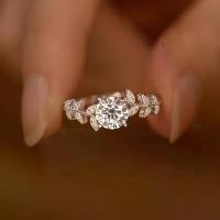 ราคา แหวนผู้หญิง แหวนใบไม้ แหวนลอเรล แหวนแต่งงาน แหวนปรับระดับได้ แหวน หยก dreamengagementring (1731239375236990693)