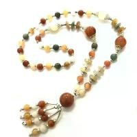 ราคา ยึดรูปแบบเดียวกัน CC-879 สร้อยคอ หยก หิน ควอตซ์หลากสี (1730265835217193274)