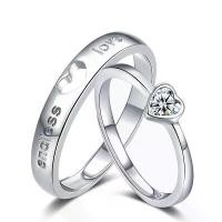ราคา แหวนคู่, ปมนิรันดร์ S925, Unisex, แหวนเพชรรูปหัวใจกลวง, ไม่ซีดจาง, ของขวัญวันวาเลนไทน์ แหวน มงคล แหวน สลัก มือ แหวน หลวงปู่หมุน zircon รัสเซีย แหวน หยก (1732241880791681387)