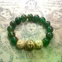 ราคา COD สร้อยข้อมือ หยกแท้ สมเด็จพุฒาจารย์โต พรมรังษี ประคำข้อมือหยก วรรณะหยกเขียว ประคำสมเด็จม้วน แก้วมณีโชติ วังหน้า สายวัง มวลสารศักดิ์สิทธิ์ พระสมเด็จวัดระฆัง เม็ดประคำ 12 มิล (1731350