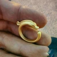 ราคา 【แหวนมังกรพยัคฆ์】แหวนมังกร รูปมังกร หยก แหวนเรียบง่าย Frosted แหวนปรับได้ สัญลักษณ์จักรราศี ของขวัญปีใหม่ สไตล์จีน (1731212145067854785)