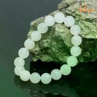 ราคา Discount หินหยกขาว ขนาด 10 มิล White Jade แต่งสี กำไลหินมงคล ดึงดูดความมั่งคั่ง เสริมความเจริญก้าวหน้า หินสี หินมงคล หินสีขาว กำไลหยก by.ออมทอง (1732298165653571727)