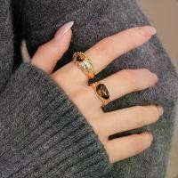 ราคา แหวนเปิดปรับได้, หินไทเกอร์อายเทียมชุบด้วยไฟฟ้า, แหวนนิ้ววินเทจ, แหวน แหวน โอปอล แท้ แหวน ถังซาน แหวน ตะกร้อ (1732078417063414563)