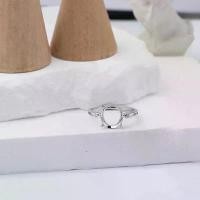 ราคา แหวนรองเท้าแตะเปล่า, สเตจซิล | กรอบรูปไข่วงรี, 6*9, 8*9, 9*10, มรกต Chalcedony, การตั้งค่าแบบญี่ปุ่นและเกาหลี, สำหรับผู้หญิง (1731212471542646840)