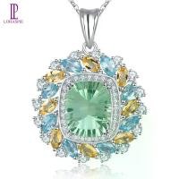 ราคา จี้ฟลูออไรท์สีเขียว ธรรมชาติ เงินแท้ 6.8 กะรัต ซิทรินแท้ บุษราคัม ดีไซน์ดั้งเดิม เครื่องประดับชั้นดีประณีต (1730692104640105170)