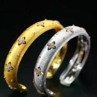 ราคา สร้อยข้อมือไหม, บุษราคัม, แกะสลักเนื้อเปิด, สร้อยข้อมือทอง, ชุบทองสองสี, ประดับเพชร, คุณภาพสูง, แหวนสร้อยข้อมือ (1730652015751236230)