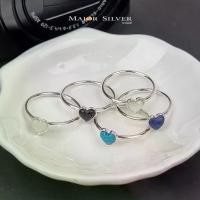 ราคา แหวนรูปหัวใจ ประดับหินหลัก (นิล, ไข่มุก, ลาพิส ลาซูลี, เทอร์ควอยซ์, มูนสโตน), เงินแท้ 92.5%, เงินแม็ก: E-V-CHe7-Sto (1731805509028054821)