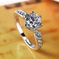 ราคา เครื่องประดับเซต แหวนคู่รัก แพลทินัม แฟชั่นผู้หญิง 2 กะรัต เพชรสังเคราะห์ แหวนทองแดง ที่มีการเปิด (1730909521568696554)