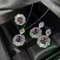 ราคา ชุดสามชิ้นสุดหรู สไตล์ยุโรปและอเมริกา แหวนฝัง ต่างหูสตั๊ดซิทริน สร้อยคอเพชรสีชมพู ไพลิน ทันสมัย เทรนด์ส่วนลด มาใหม่ (1731807800332814219)