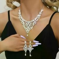 ราคา เครื่องประดับงานแต่งงาน, สไตล์ยุโรปและอเมริกา, ชุดเจ้าสาว, ชุดราตรีผู้หญิงสั้นระดับไฮเอนด์, การออกแบบดาว, หรูหราราคาไม่แพง, สร้อยคอ, ต่างหู, เครื่องประดับ (1731945983630804212)