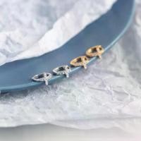 ราคา Suwan.na.shop ต่างหู ต่างหูห่วง ห่วงไม้กางเขนlพชs (1731808981753694083)