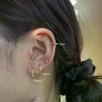 ราคา [ได้รับการรับรองเงินแท้] Suwan.na.shopต่างหู ต่างหูห่วง ต่างหูห่วงแบบหนา (1729634119275875203)