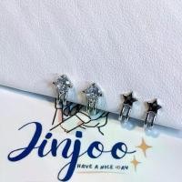 ราคา Jinjoo ต่างหูหนีบ มี 3 แบบ ให้เลือก รูปดาว รูปเพชร รูปวาฬ (1729466750257629856)