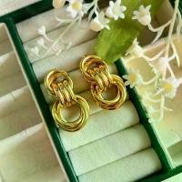 ราคา [New]ร้านลีวายสายฝอ ต่างหูแป้นLuxury 3 เกลียว 3 ชั้น ต่างหูสีทอง ไม่ลอกไม่ดำ - เครื่องประดับสแตนเลส ต่างหูสแตนเลส ต่างหูสายฝอ ต่างหู ต่างหูสีทอง สายฝอ LL129(G) (1731221144523736377)