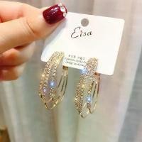 ราคา ต่างหูห่วงใหญ่ สำหรับผู้หญิงและเด็กผู้หญิง เข็มเงิน ต่างหูแหวนเกาหลี ทันสมัย ต่างหูเพชร ต่างหูห่วงสไตล์ใหม่ (1731603856645719134)