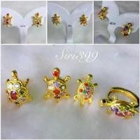 ราคา ต่างหูเต่าพลอยนพเก้า ต่างหูพลอย ต่างหูเต่าอายุยืน เต่าอายุยืน ต่างหูห่วงทองชุบ ต่างหูเพชร ต่างหูประดับเพชร ใส่ออกงาน (1731614461051438138)