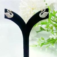 ราคา ต่างหูหงส์..น่ารักๆ ต่างหูเพชร ต่างหูทอง ต่างหูทองชุบ [N46] ต่างหูแบบเสียบหู ขายร้อน (1731849974089549223)