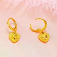 ราคา ต่างหูทอง สไตล์ฮ่องกง ชุบทองแท้ อเนกประสงค์ เรียบหรู สำหรับผู้หญิง ทันสมัย ดีไซน์รูปหัวใจ เครื่องประดับหูแบบเรียบง่าย หยดหู (1731752408196154442)