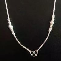 ราคา สร้อยคอประคำเงินแท้ ยาว23 นิ้ว สร้อยพระเงินแท้99.99% สร้อยเงิน สร้อย สร้อยพระ เครื่องประดับ สร้อยโบราณ สร้อยเงิน สร้อยเงินแท้ (1731391916075091318)