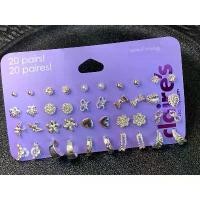 ราคา ขายร้อนในสต็อก ต่างหู สร้อย เครื่องประดับ Claire’s สำหรับคนแพ้ง่ายAA14 งานฟาสแฟชั่น สำหรับแต่งตัวสนุกๆนะคะ (1731615560513127523)