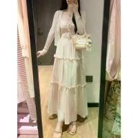 ราคา เดรสสายเดี่ยวลูกไม้สีชมพูสำหรับผู้หญิง, กระชับสัดส่วนเอว, สไตล์ฝรั่งเศส, เซ็กซี่, เดรสทรงเอ, เดรสเค้กเอว, สไตล์วันหยุด, เดรสยาว, ปี 2025, [COD] เดรส คล้อง คอ สร้อย สมายด์ สไตล์ สาวอวบ ชุด เทป (1731324