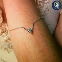ราคา สร้อยข้อมือ Fancy Sapphire ประดับเพชรแท้ ทองคำ 9K (1731949298987402630)