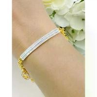 ราคา สร้อยข้อมือทอง ห้อยจี้ตุ้งติ้ง น่ารัก เลสข้อมือทอง ปรับไซส์ได้16-18cm.สร้อยข้อมือเพชร 0142 สินค้าแนะนำ (1731556518843811418)