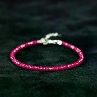 ราคา สร้อยข้อมือทับทิม สร้อยข้อมือคริสตัล (1731495443103189620)