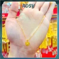 ราคา สร้อยคออิตาลี 18K แท้ ชุบทอง (Au750) สร้อยคอหัวใจครึ่งทอง น้ำหนัก 0.3g มีเก็บเงินปลายทาง (1730856488745994953)
