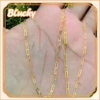 ราคา สร้อยคออิตาลี ชุบทองครึ่งทอง (18K) สร้อยคอคลิปหนีบกระดาษ น้ำหนัก 0.1g (1730813622285797966)
