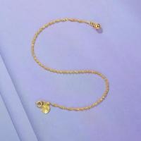 ราคา สร้อยข้อเท้า จี้กระดิ่ง โซ่บางชั้นเดียว ดีไซน์เรียบง่าย มีเสน่ห์ โซ่ทอง สร้อยข้อมือสร้อยข้อมือหัวใจคลื่นน้ำ โซ่หนา (1731878529755022891)