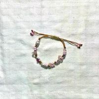 ราคา สร้อยคอ สร้อยข้อมือ สร้อยข้อเท้า แฮนด์เมด ทำจากเชือกขี้ผึ้ง เครื่องประดับ รวมสร้อยข้อมือและสร้อยข้อเท้า หินสีชมพู (1731931596232033520)