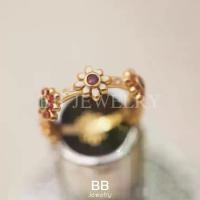 ราคา แหวน พิรอดดอกไม้ แหวนพิรอดอัญมณี นพเก้า พลอยทับทิม (1729425510544214841)