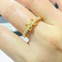 ราคา แหวนทอง Infinity ล้อมเพชร มี2แบบบ รุ่นฟรีไซส์ แหวนเพชร ทองชุบ 0245 แนะนำ (1731773049352259399)