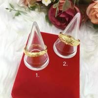 ราคา Discount แหวนทอง แหวนทองตัดลาย แหวนครึ่งสลึง 1สลึง แหวนไมครอน แหวนทองชุบ ทองไมครอน ใส่แทนแหวนทองแท้ได้ รูปถ่ายจากสินค้าจริง (1732311339917544026)
