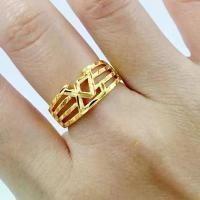 ราคา แหวนทอง น้ำหนัก2สลึง ทองโคลนนิ่ง ทองชุบ เครื่องประดับ ขายดี (1731773072424011394)