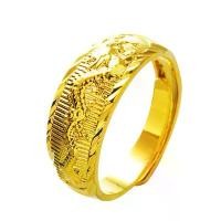 ราคา แหวนแต่งงาน, การออกแบบมังกรและนกฟีนิกซ์, วัสดุทองอ่าง, ชุบทอง, ความเจริญรุ่งเรืองที่นำเสนอโดยมังกรและนกฟีนิกซ์, เครื่องประดับขนาดเล็กเหมาะสำหรับคู่รัก, แหวนทอง (ลายมังกร) ทำจากทอ (1731814600740276263)
