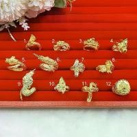 ราคา แหวนทอง คละแบบ เสริมโชค เสริมบารมี แหวนพญานาค แหวนพญาครุฑ แหวนมังกร เครื่องประดับ ใส่อาบน้ำได้ แหวนทองเหลืองแท้ COD (1732300115995887934)