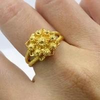 ราคา แหวนทอง2สลึง ลายดอกไม้ สวยงามแบบไทย แหวนทองชุบ แหวนทองผู้หญิง 0316 คําแนะนําผลิตภัณฑ์ใหม่ของเดือนนี้ (1731019205062068500)