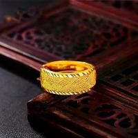 ราคา แหวนชุบทอง ดีไซน์คู่รัก ลายมังกร ลายผ้าไหมลินิน ทันสมัย แหวนสด แหวนทอง (1731357824185304301)