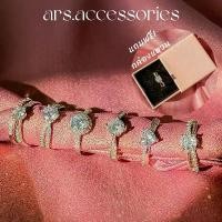 ราคา แหวนเพชรcz แหวนชุบเงินแท้ ปรับขนาดได้ แหวนเงิน สินค้าดี (1732068808720943573)