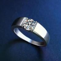 ราคา แหวนคู่, แหวนเพชร, สไตล์คลาสสิกและเรียบ, แหวนผู้ชาย, แหวนเดี่ยวอินเทรนด์, อเนกประสงค์, แหวนแต่งงานแบบปรับได้, พร้อมประกาย Moissanite, [ไม่ซ้ำใคร] แหวน สี ดํา นําโชค แหวน เหรี (1731220541075391781)