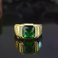 ราคา แหวนมรกต ทรงสี่เหลี่ยม ควบคุมได้ มรกตสี่กรงเล็บ สำหรับผู้ชาย ประดับเพชร แหวน ผู้ชาย ปรับ ได้ ตาม ขนาด นิ้ว (1731651684817601823)