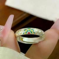 ราคา แหวนนำโชค สไตล์ใหม่ ชุบทอง ลายดอกสมบัติจักรพรรดิ ลายหญ้าทองคำบริสุทธิ์ แหวนทับทิม สำหรับผู้หญิง เหมาะสำหรับเป็นของขวัญวันวาเลนไทน์ คอลเลคชั่นผู้คน 1261 คน (1731255044706894895)