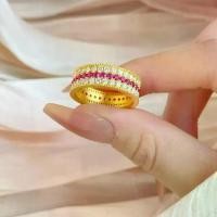 ราคา แหวนปิดเพชร, แหวนทับทิม, เจาะสามแถว, ราคาไม่แพง, หรูหรา, ระดับไฮเอนด์, สไตล์โบราณกลาง, สีสันสดใส, เส้นรอบวง, แฟชั่นใหม่, หรูหราและสง่างาม, แหวนนิ้วชี้ (1731563258822756359)