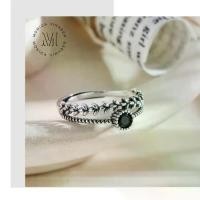 ราคา 【COD】 ✨แหวนเงินแท้ Black Diamond แหวนเพชรสีดำนำโชค แหวนมงคล แหวนผู้หญิง แหวนพลอย แหวนไพลิน แหวนปรับขนาดได้ แหวนหิน (1731836192850741045)