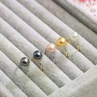 ราคา แหวนมุก แหวนนิ้วชี้หญิง เงินแท้ S925 เรียบง่าย สง่างาม อเนกประสงค์ ดีไซน์วงกลมที่สมบูรณ์แบบ เปลือกมุก เปิดปรับได้ (1729987549664349180)